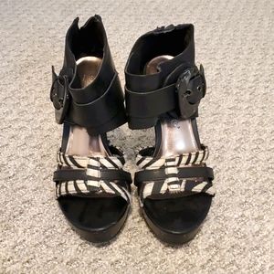 Zebra heels